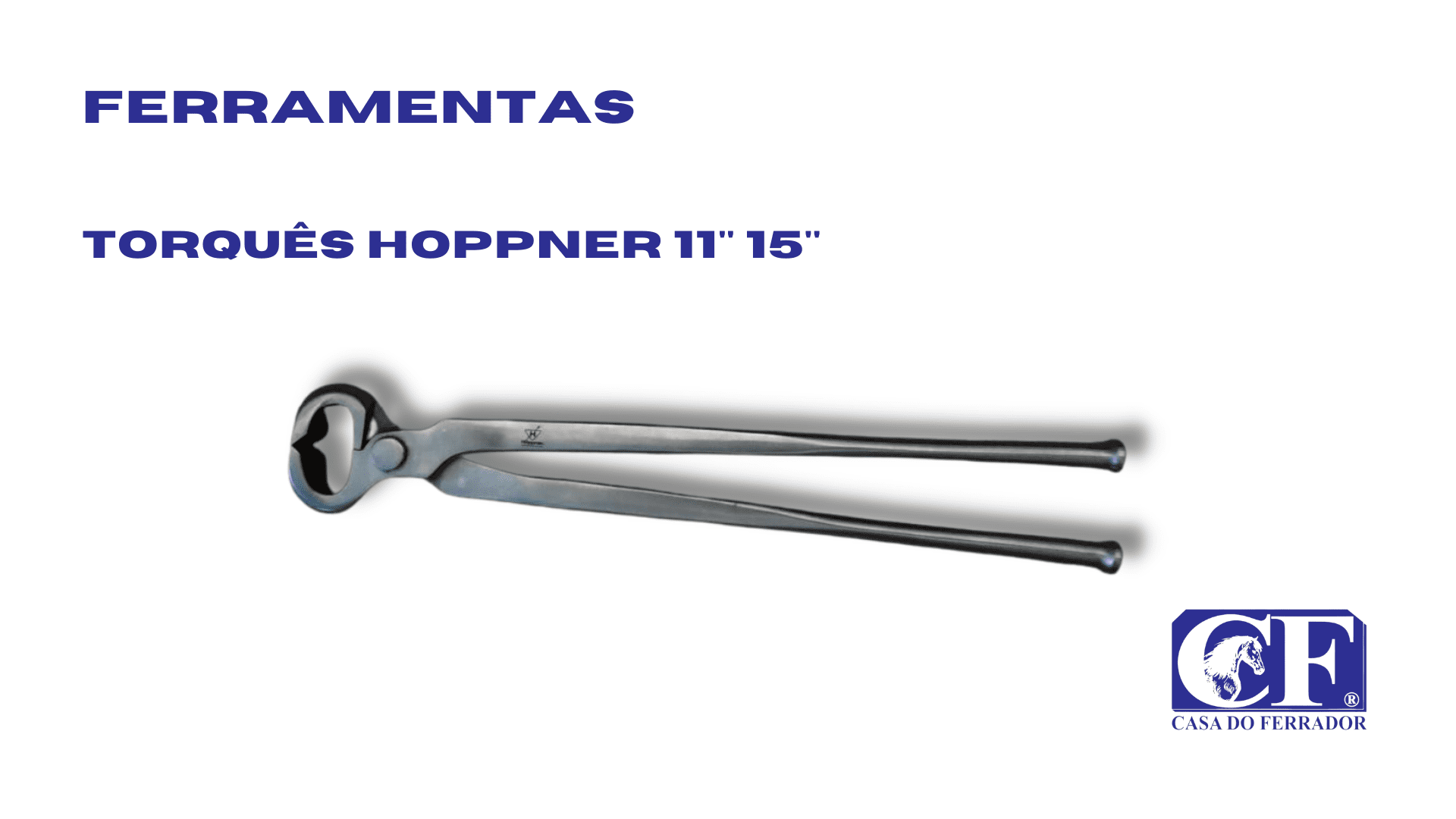 Torquês Hoppner para aparar casco  11″  e  15″ - Casa do Ferrador