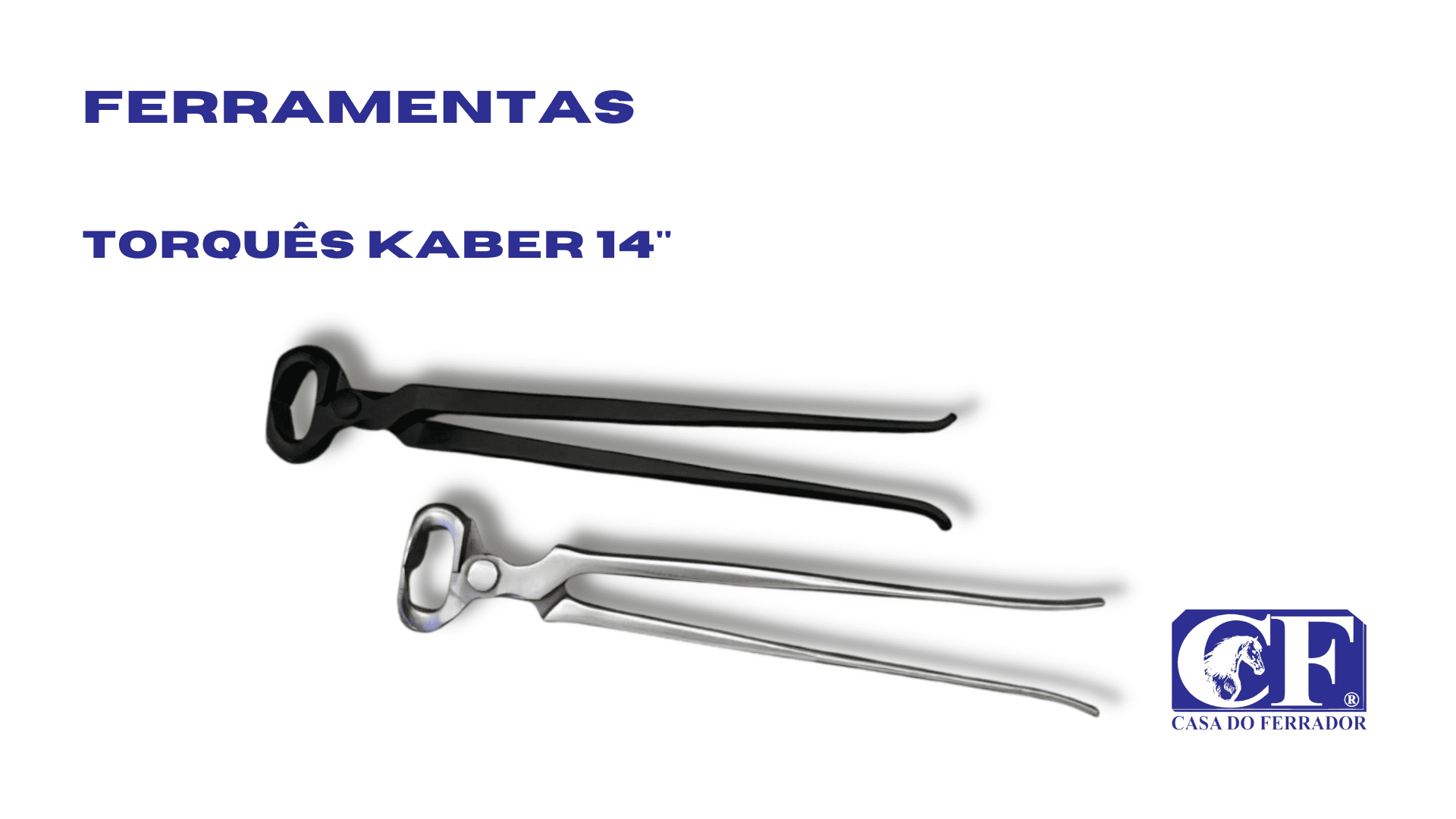 Torquês Kaber para aparar casco 14″ - Casa do Ferrador