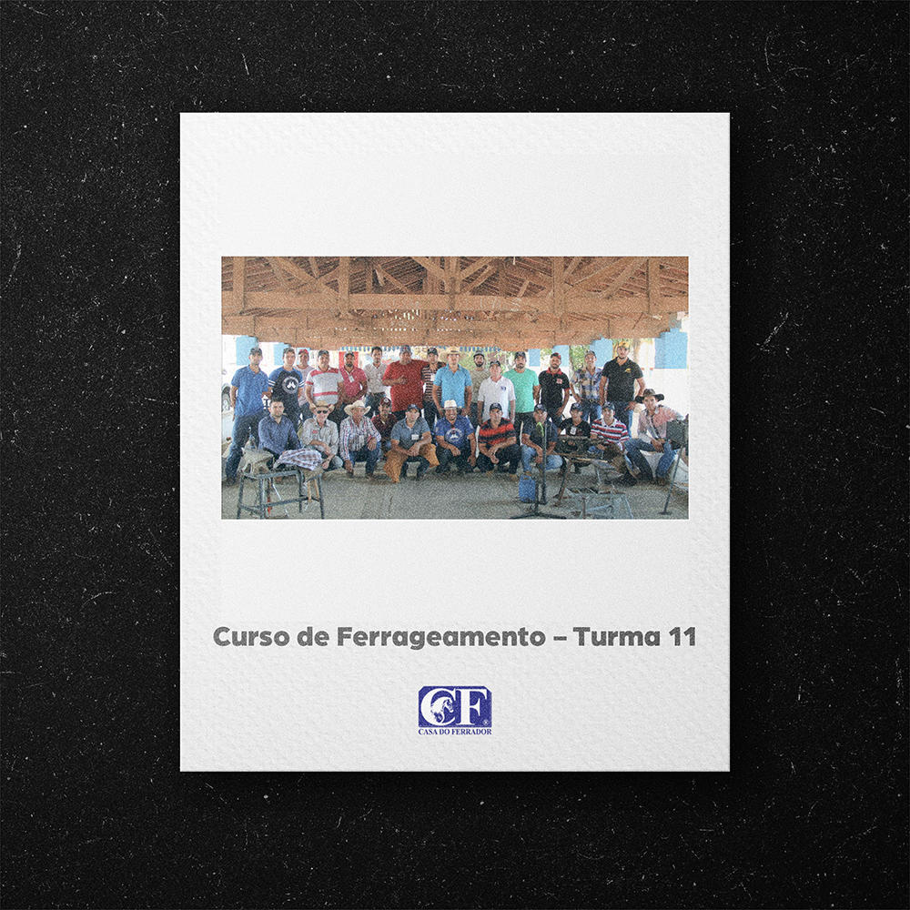 Curso de Ferrageamento – Turma 11 - Casa do Ferrador