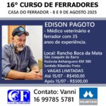 Curso de Ferrageamento – Turma 16 - Casa do Ferrador